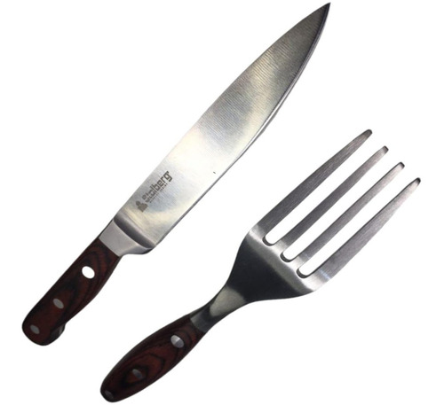 Set Asado Cuchillo Tenedor Stb Stolberg By Waterdog Cocina