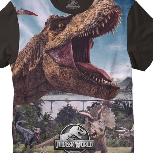 Playera Para Niño Jurassic World T-rex