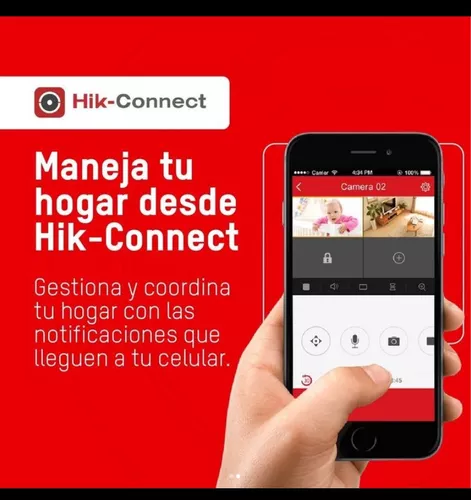 Portero Inalambrico Hikvision Wifi Con Monitor Llama a celular DS