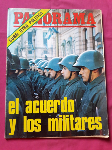 Revista Panorama Nº 223 Año 1971 - Militares Lanusse Peron 