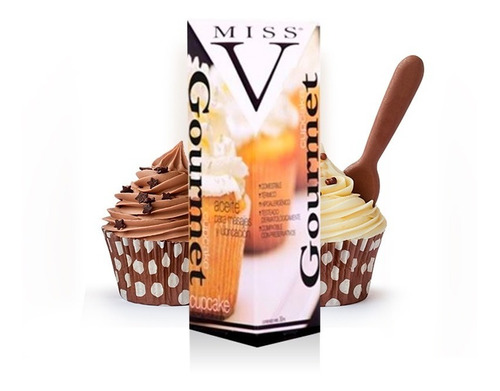 Aceite Intimo Lubricante Comestible Miss V Cupcake  30ml