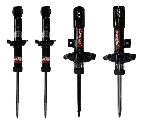 Kit 4 Amortiguadores Gas Ultra Chromium Lancer 12/16