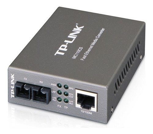 Tp Link Media Converter Mc110cs 10/100 Fibra Optica +20km
