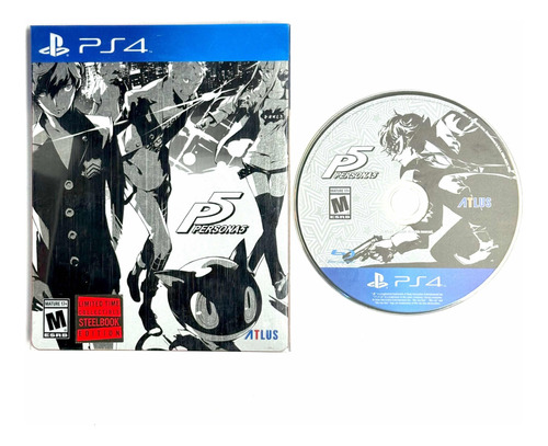 Persona 5 Steelbook Edition - Juego Físico Playstation 4