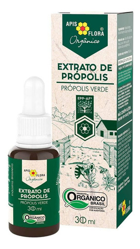 Extrato De Propólis Verde Orgânico Apis Flora 30ml