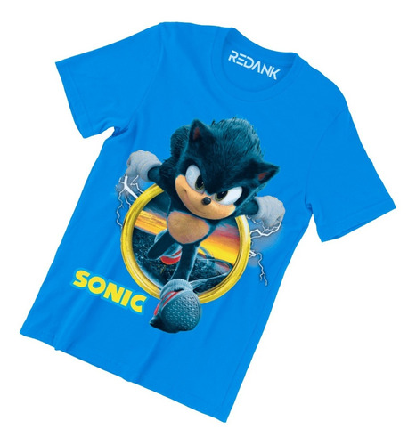 Camiseta Sonic - Niño 