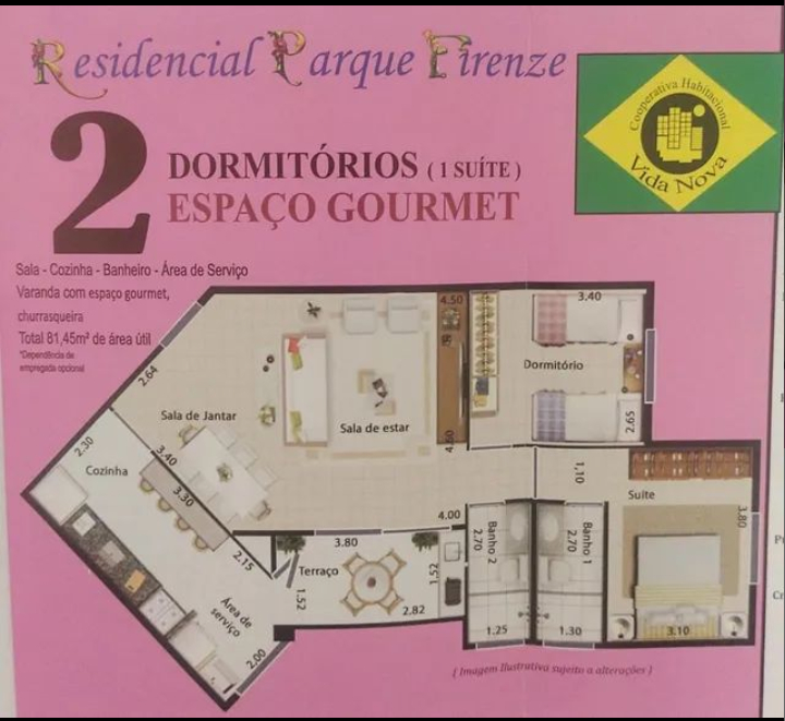 Captação de Apartamento a venda na Avenida João Paulo I  Sn, Embu, Embu das Artes, SP