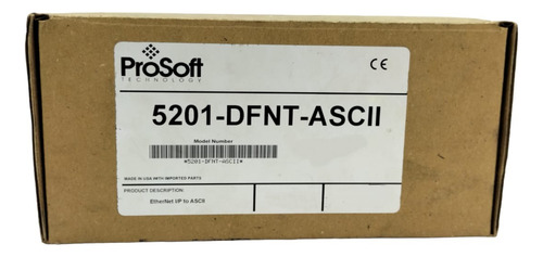 Prosoft 5201-dfnt-ascii Prolinx