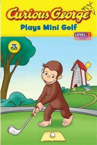 Curious George Plays Mini Golf Tv Reader, De H.a. Rey. Editorial Houghton Mifflin, Tapa Blanda En Inglés