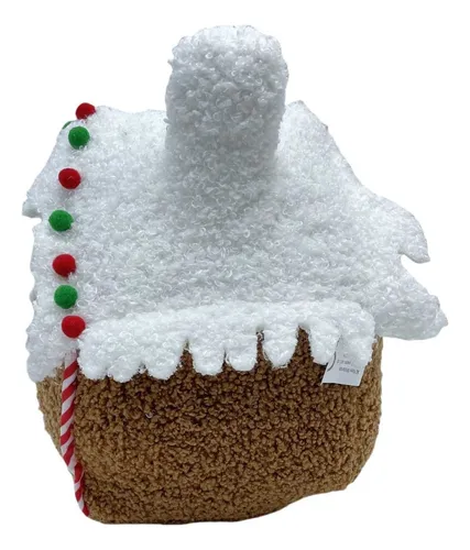 Festival Gingerread House Pillow Muñeca De Peluche