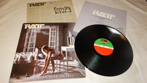 Ratt - Invasion Of Your Privacy '1985 (japan Edition Atlanti