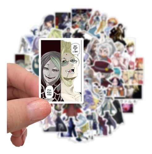 50 Stickers Anime Shuumatsu No Valkyrie / Record Of Ragnarok