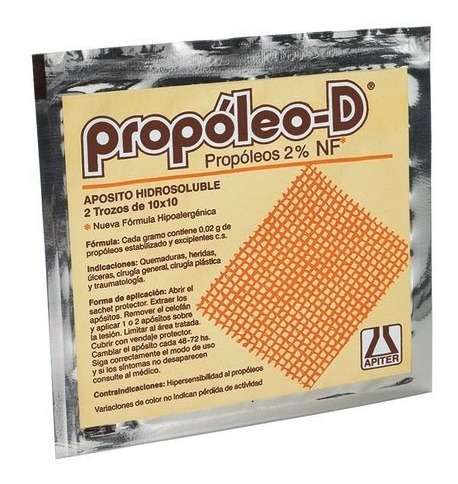 Propoleo D Apositos Sob 2 Tr 10x10