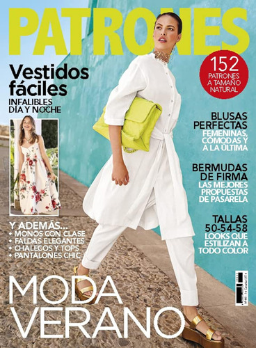 Revista Patrones #446 | Moda Verano. Vestidos Infalibles Día