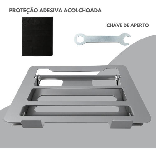 Suporte Mesa P/ Notebook Laptop Base Apoio Articulado