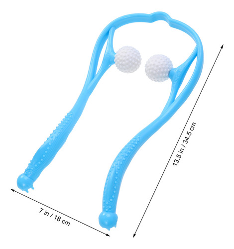 Masajeador Cervical Portátil Multifunción Para Cuello Y Cuel