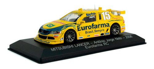 Miniatrura Stock Car Lancer Antônio Jorge Neto 2006 Ed 49