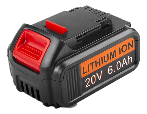 Bateria 20v Ion Litio Compacta 6ah Premium Para Dewalt