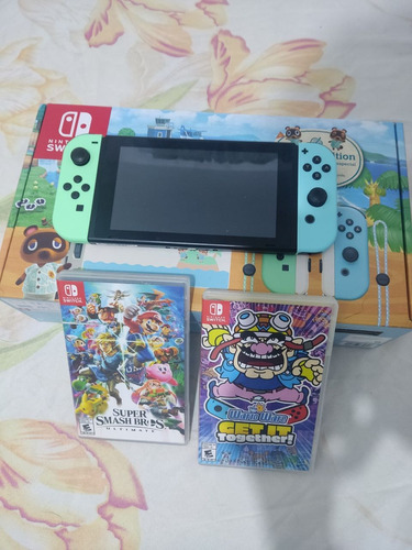 Switch Edición Especial Animal Crossing