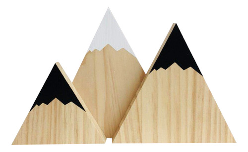 Mini-mountain Shelf Decor: Stand De Madera Para Aventuras