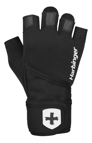 Harbinger Pro Wristwrap Gloves 2.0 For Weightlifting, Traini