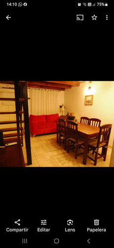 Sillón De 2 Cuerpos De Gamuza Rojo En Muy Buen Estado! Rojo Liso