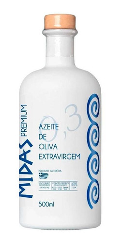 Azeite De Oliva Extravirgem Midas Premium 500ml