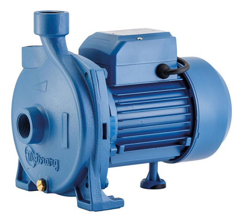 Bomba centrífuga centrífuga monofásica Motorarg BC 100 M 1hp color azul 50Hz 220V
