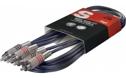 Stagg Stc3c Cable Doble Rca -  Doble Rca  Audio Video 3 M