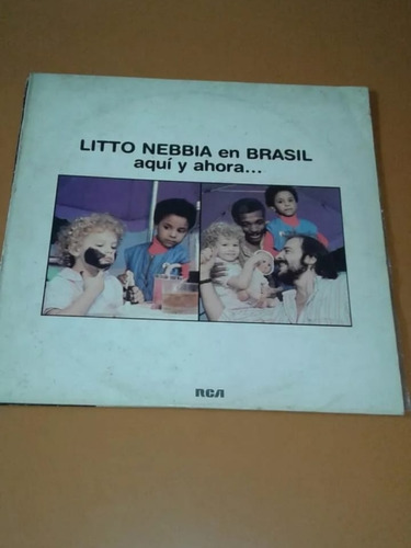 Vinilo Lito Nebbia En Brasil.buen Estado De Época 