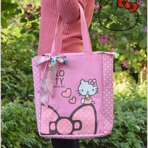 Bolso De Hombro Individual Para Mujer, Bolso Hello Kitty De