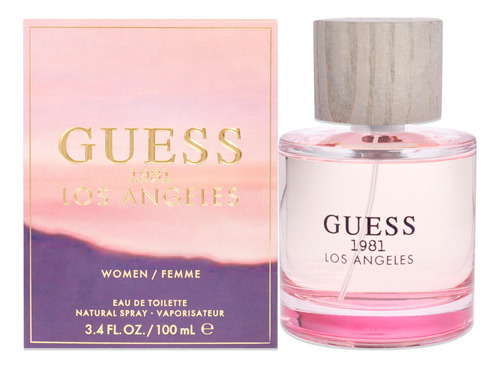 Guess 1981 Los Angeles De Guess Para Mujer, Spray Edt De 3.4