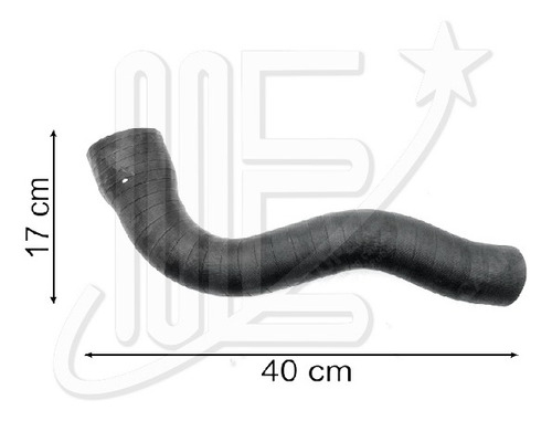 Manguera Intercooler (salida) -5425- S10 06 / Mwm