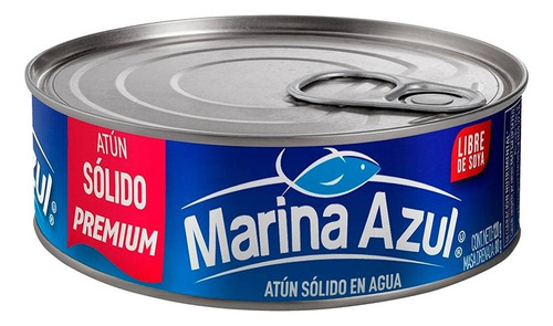 11 Pza Atún Marina Azul Sólido En Agua 120 G