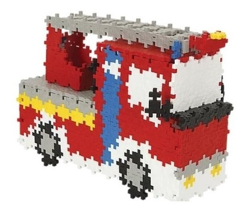 Brinquedo Criança Plus-plus Fire Truck Mini Basic 760 Pçs