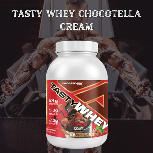 Tasty Whey 900g Sabor Chocotella Cream - Adaptogen