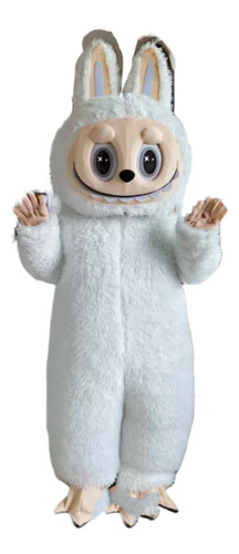 Disfraz De Labubu Botarga Zimoml Blanco Premium Blanco Unitalla