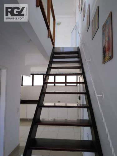 Imagem 21 de 30 de Cobertura Com 3 Dormitórios À Venda, 350 M² Por R$ 1.750.000,00 - Aparecida - Santos/sp - Co0076
