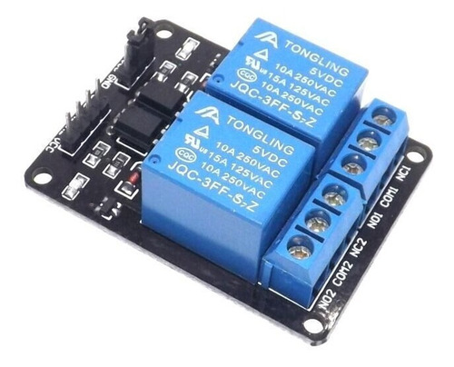 Módulo 2 Relevadores Optoacoplador P/ Arduino, Pic, Mcu