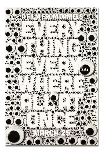 Imagen 1 de 1 de Poster Lámina Decorativa Everything Everywhere All At Once