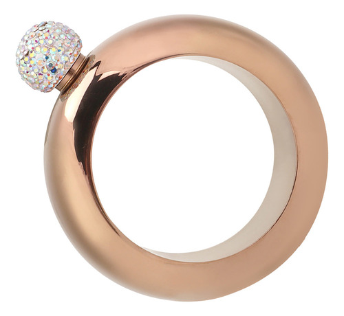 Pulseira De Jarro De Vinho/álcool Em Aço Inoxidável, Frasco
