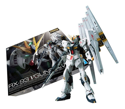 Rg 1/144 Rx-93 Nu Gundam Mobile Suit Bandai Gunpla Plamo