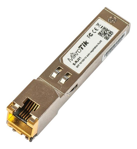 Mikrotik Sfp Rj45 10/100 / 1000m Módulo Copper Rj01