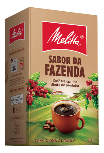 Café Melitta® Sabor Da Fazenda Vácuo 500g