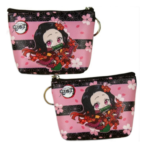 Monedero De Demon Slayer - Kimetzu No Yaiba Regalo Kawaii 