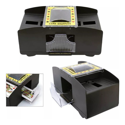 Mezclador Automático De Cartas Shuffler Poker Uno Deck