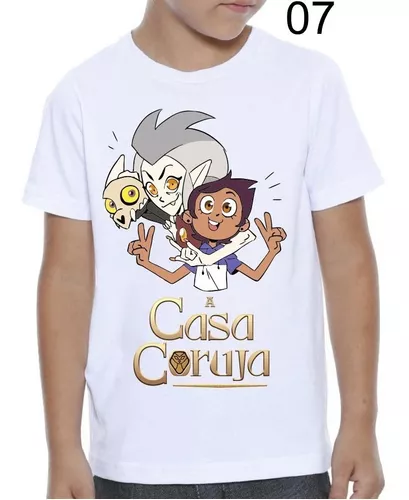 Camiseta infantil a casa coruja the owl house