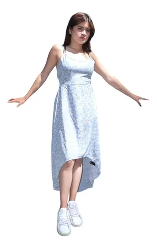 5 Vestidos Mayoreo Flores Dama Casual Largo Primavera Verano