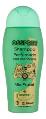 Shampoo Perros Gatos Perfumado Mix Frutal Osspret 250 Ml