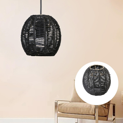 2x Lâmpada Pendente Lâmpada De À Mão Retrô Para Sala De